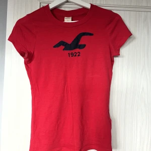 Hollister T-shirt  - Hollister T-shirt i storlek S, väldigt fin och bekväm men lite för liten för mig