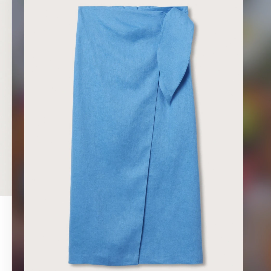 Linnekjol blå - 90
