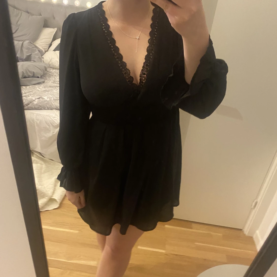 Svart festklänning💕 - 90