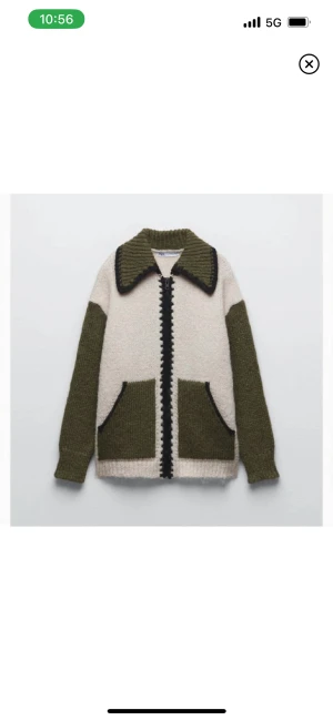 Kombinerad stickad kofta - Superfin och härlig stickad kofta från zara med coola kombinationer! Nästan helt oanvänd och inga defekter!