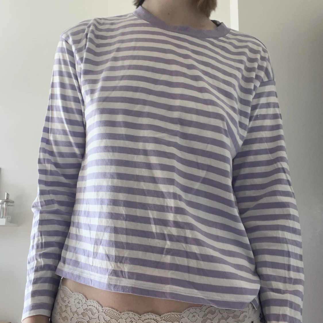 Monki randig långärmad tröja  - 91