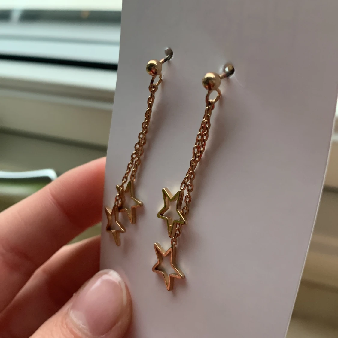 Guldiga örhängen  - 90