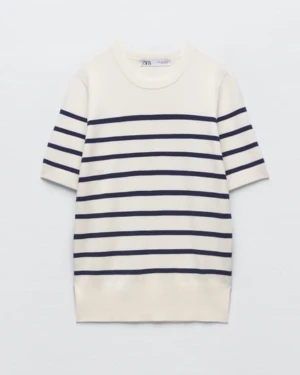 Stickad tröja  - Stickad tröja från Zara, använd bara ett par gånger, som ny 