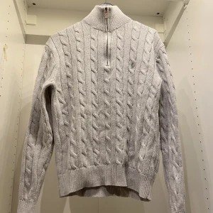 Polo Ralph Lauren half zip - Perfekt kabel stickad tröja till vintern