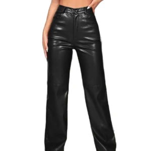 läder byxor - Läder byxor köpt från shein i bra skick då det är sällan använd. I strl Xs=32, köpare står🖤 Nypris 269kr