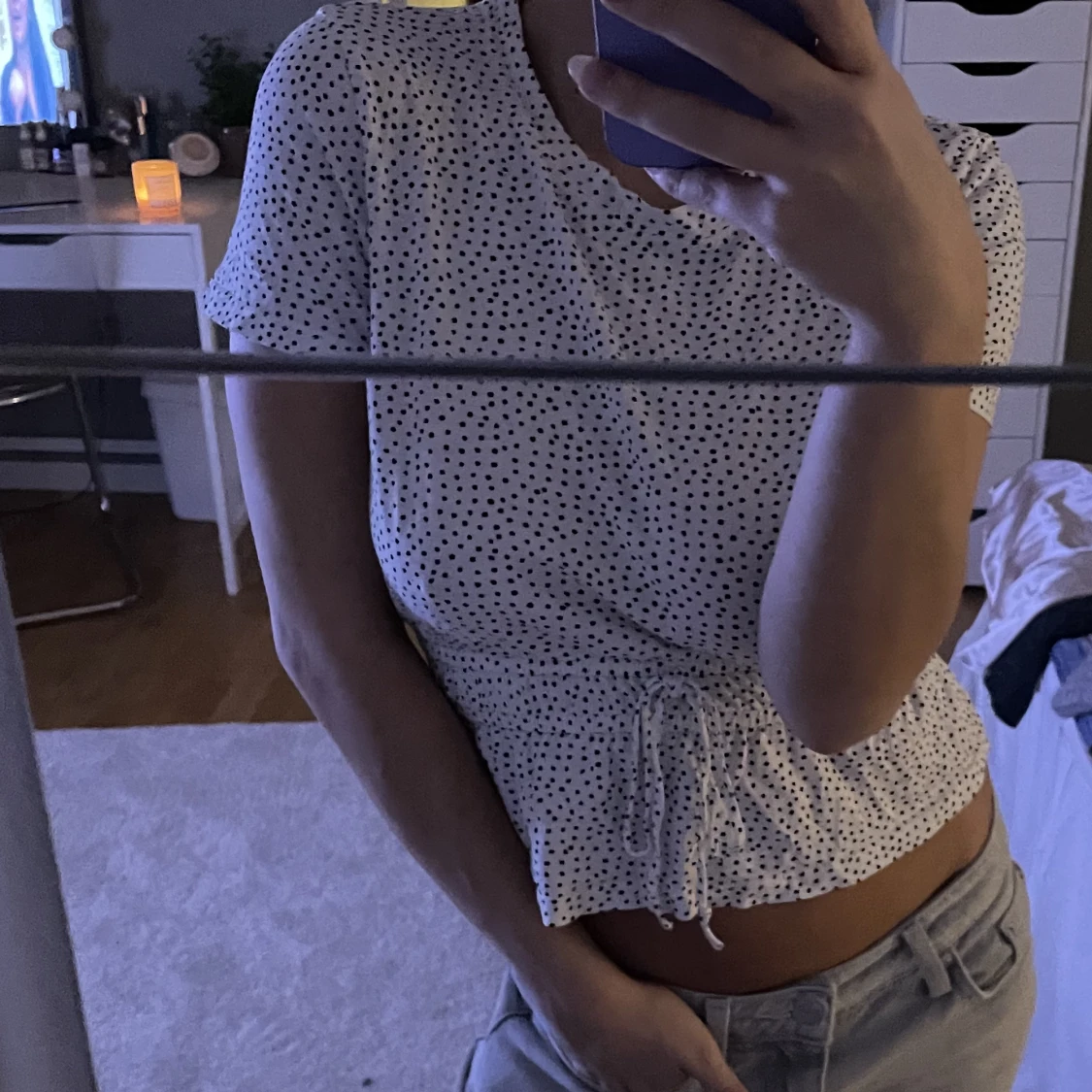 Prickig topp med resår - 91