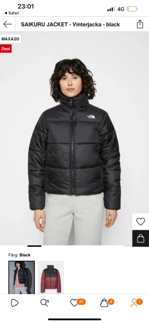 The North face jacka dam - En vinter jacka från the north face i storlek medium. Jackan är helt oanvänd och säljer endast eftersom den var för stor för mig (lappen är fortfarande kvar). Ordinarie pris är 2699 kr. 