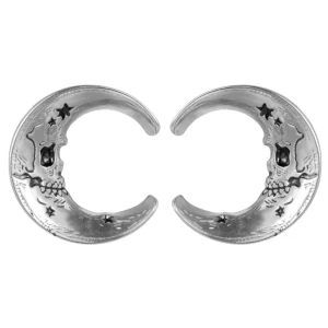 🌙Moon gauges🌙 - 25mm/1”, jätte coola!