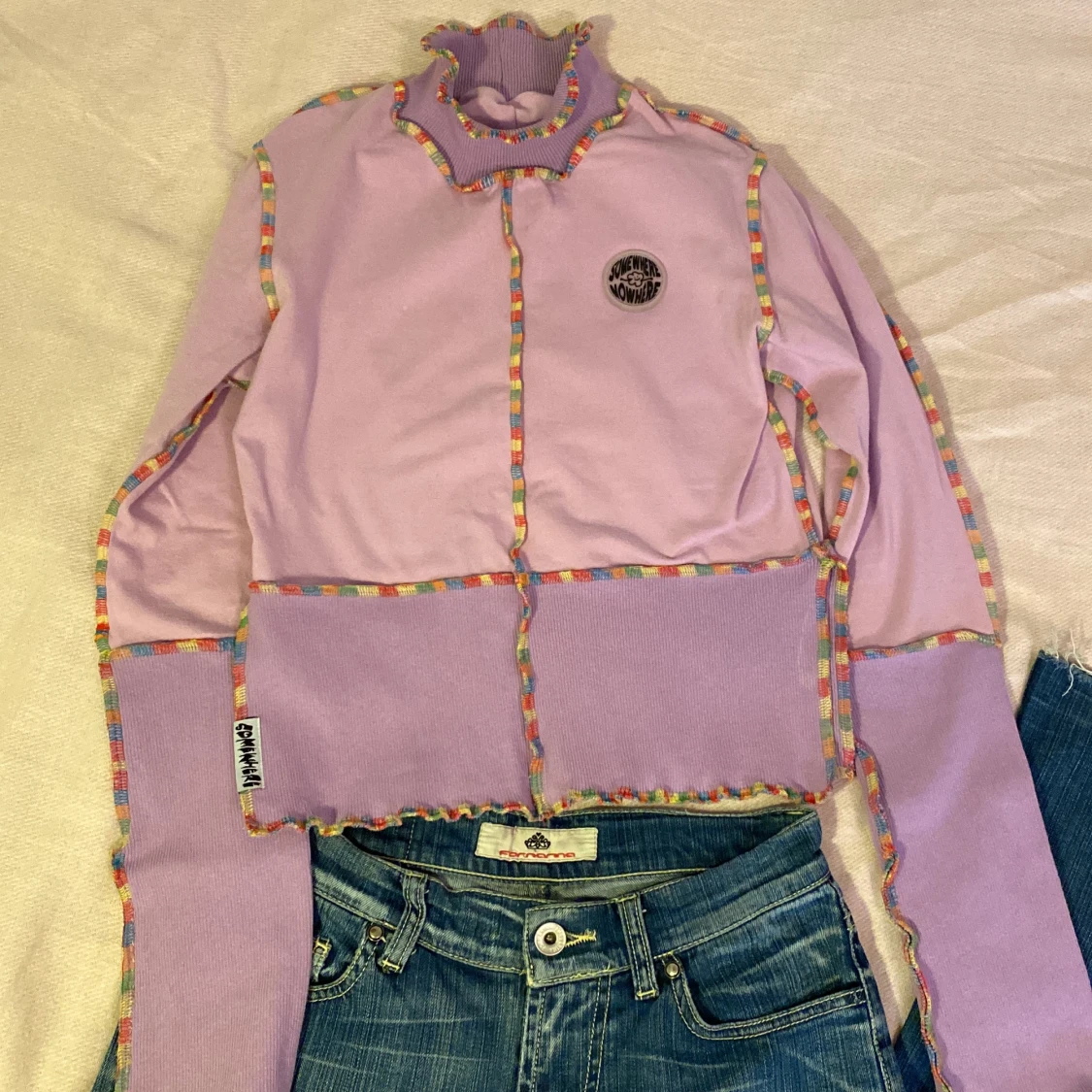 Färgglad tröja S - 91