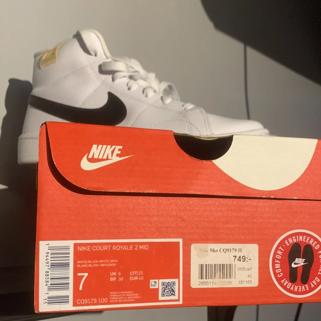 Nike court royale 2 mid - 91