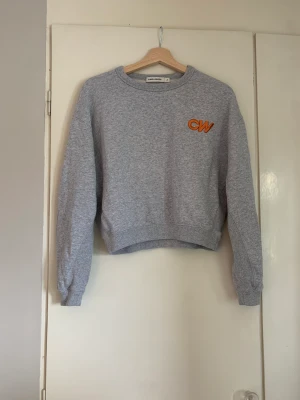Tröja Carin Wester  - Tröja från Carin Wester med broderad logga på bröstet. Lätt croppad modell och lite oversized på mig som har strl S💞