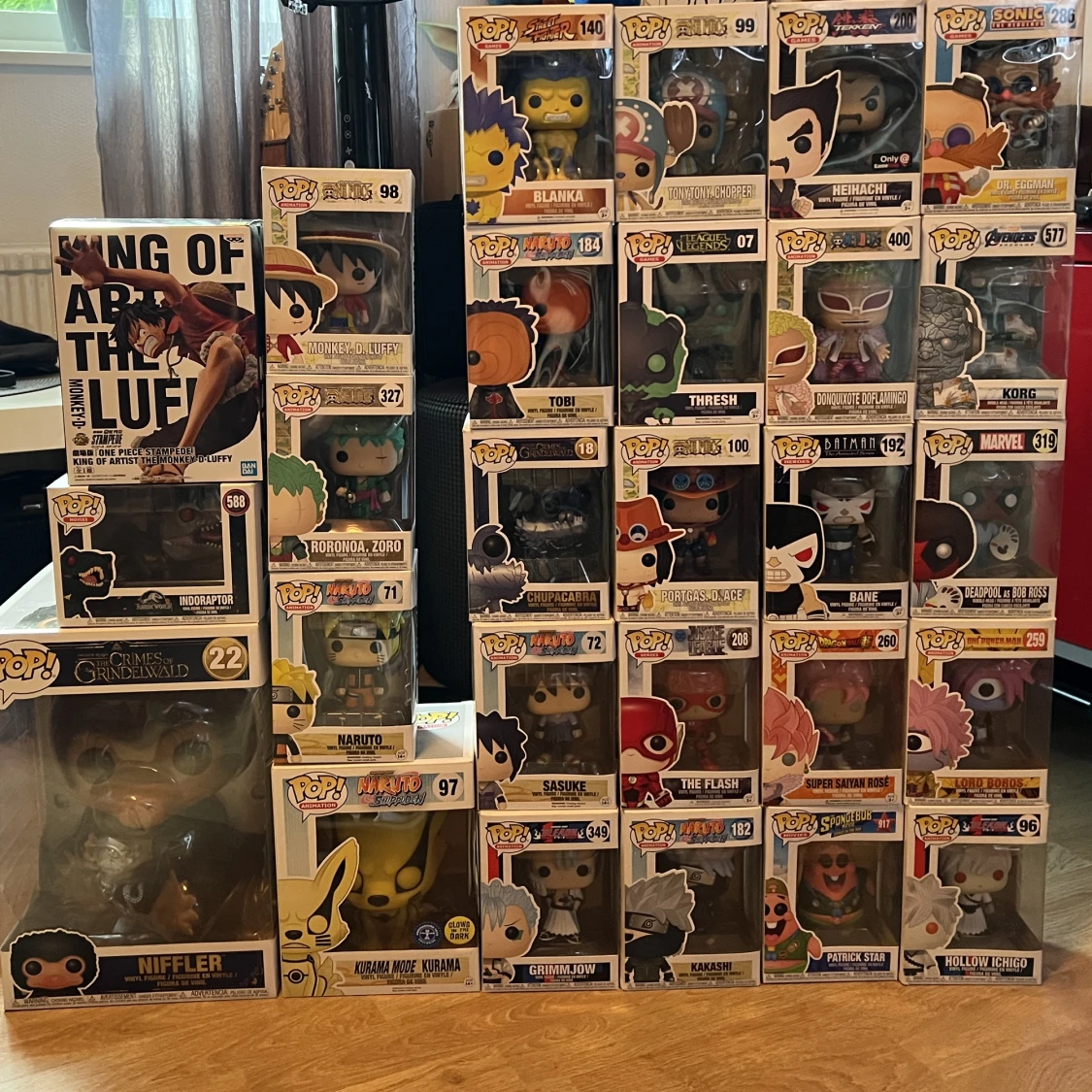 Samling av 22 pop figurer  - 91