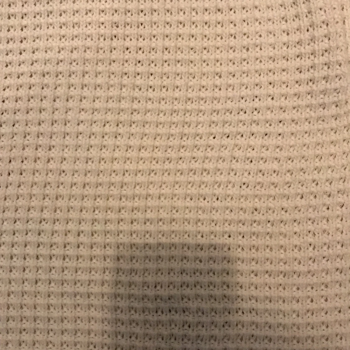 Vit stickad tröja - 90