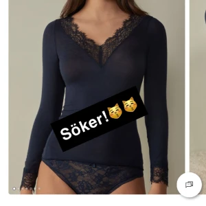 Intimissimi  - Söker denna tröja i mörkblå i L😽😽