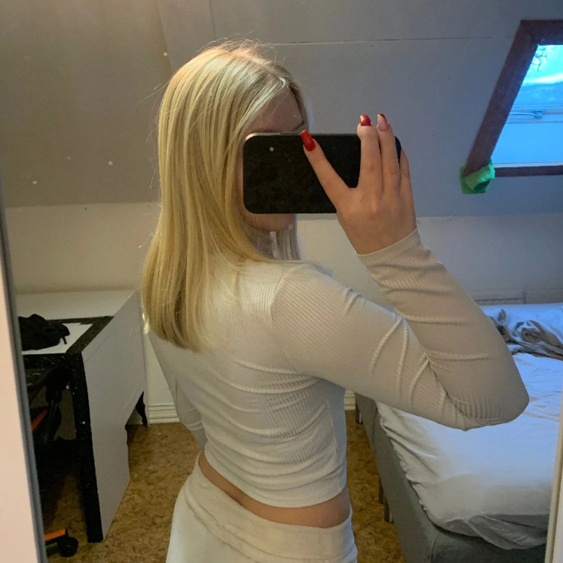 Ribbad topp - 90
