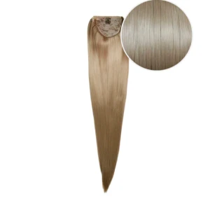 Löshårs ponytail  - Använd endast 1 gång pga bytte hårfärg. Tyckte den var jätte bra kvalite.  Läs mer om den här 👇🏼 https://www.bellamihair.com/products/wrap-ponytail-20-dirty-blonde-18