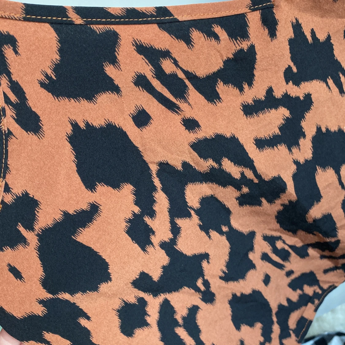 Leopardmönstrat linne - 90