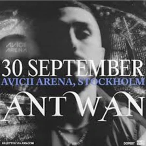 Antwan biljett  - Hej! ja har 1 antwanbiljett sitt plats Entre 6 Sektion B7 Rad 14 Plats 31. Avicii arena i stockholm 30 september 19:30 ❤️ Skriv om ni har några frågor.😊