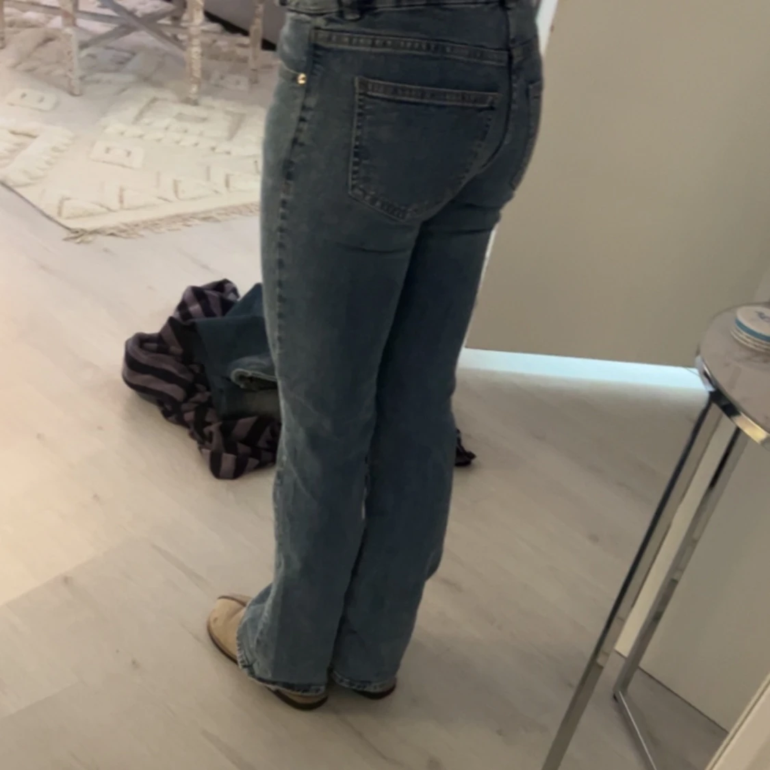 Lågmidgade bootcut jeans - 90