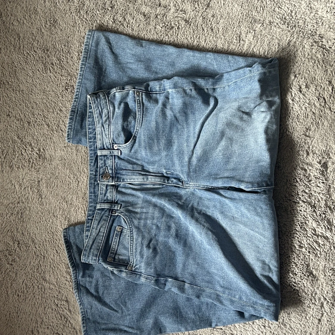 Blåa jeans 