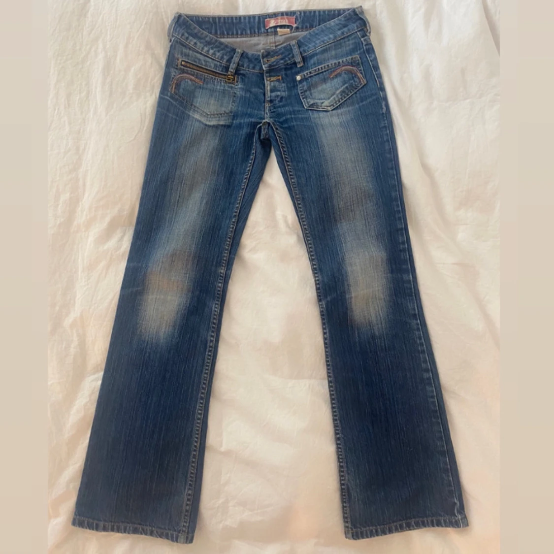 Lågmidjade jeans