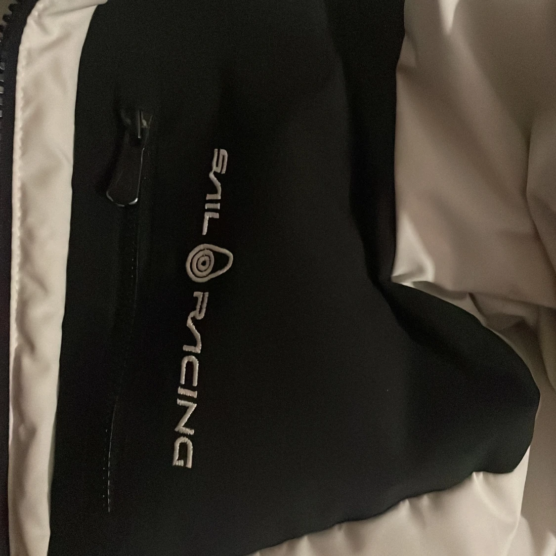 Vit sail racing jacka - 90