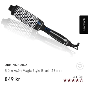 Björn Axén värmeborste - Björn Axén värmeborste med sjukt snyggt resultat! Använd ett fåtal ggr men kommer inte till så mycket användning💓allt som medföljer från köp finns med!