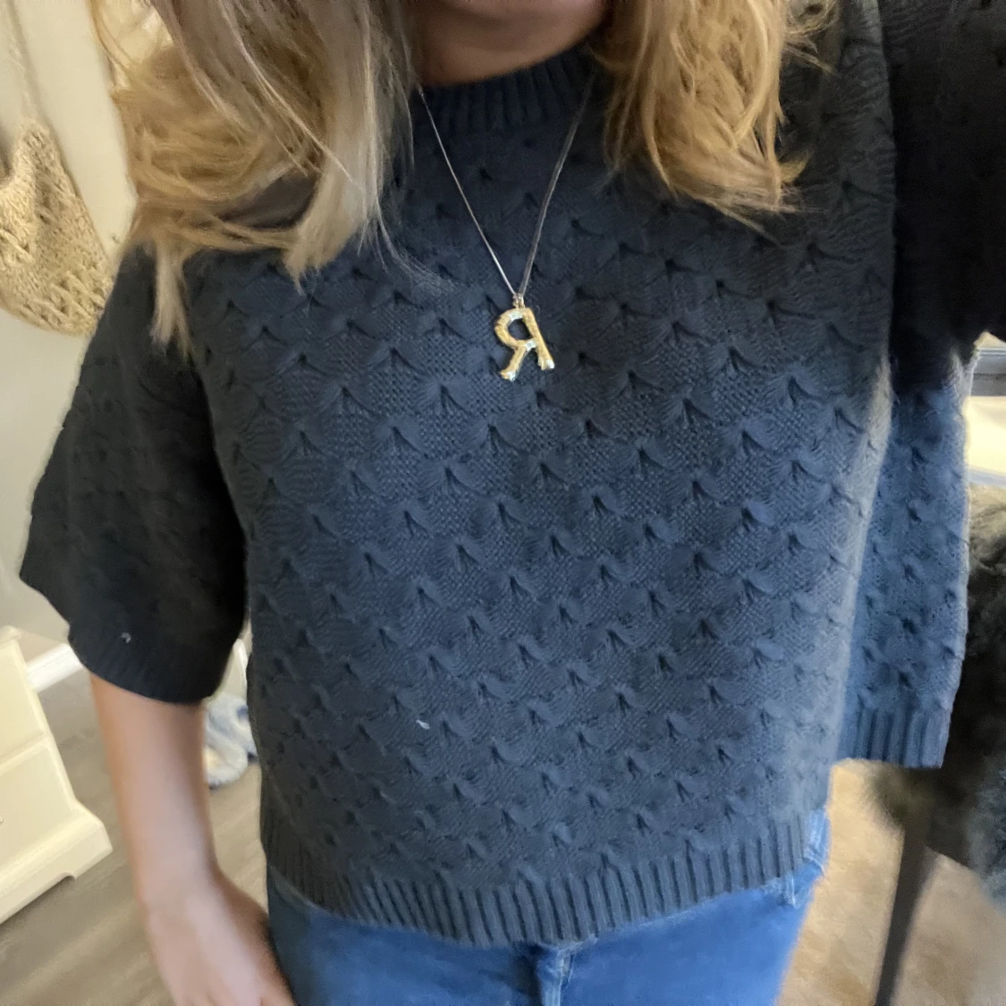 Trekvartsärmad tröja - 90