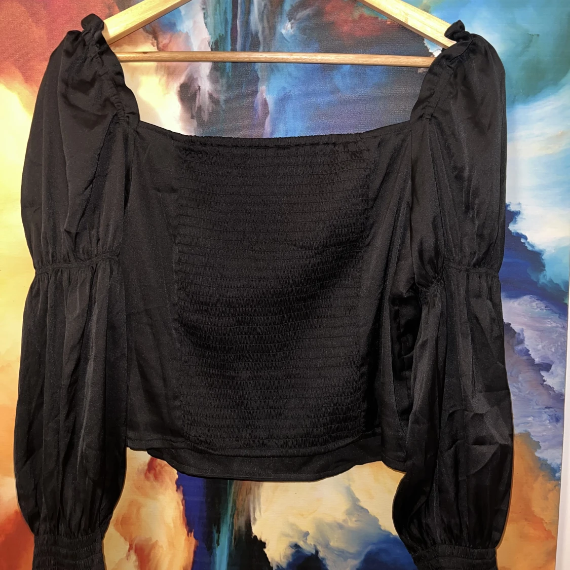 Long sleeve-Corset top  - 90