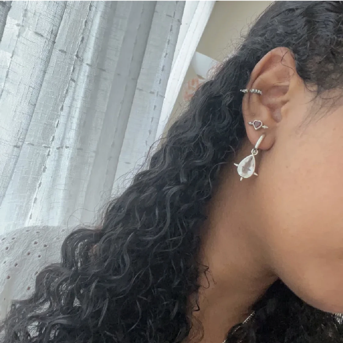 Maria Nilsdotter Pierced Heart Örhänge - 91