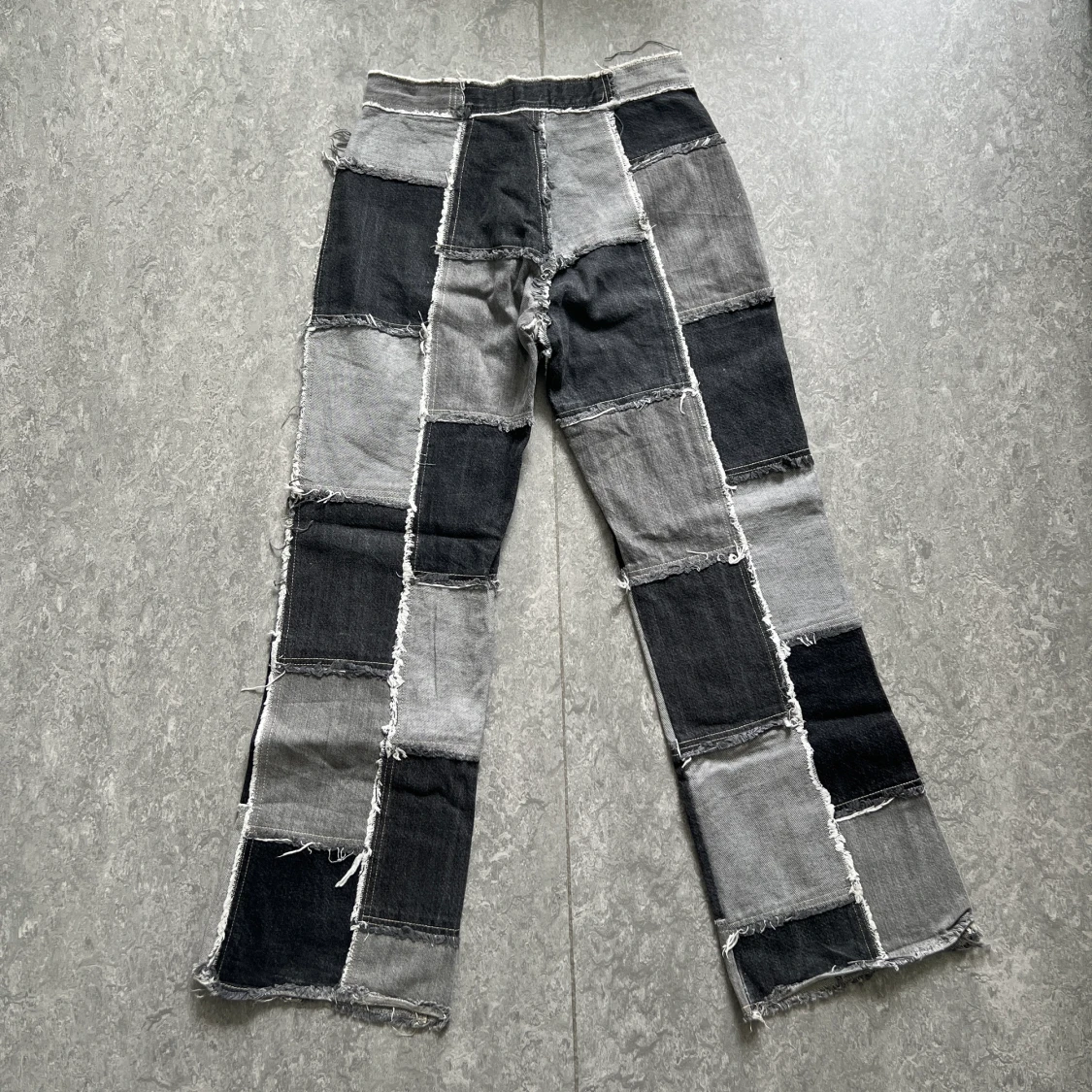 Rutiga Patchwork Jeans Strl38  - 90