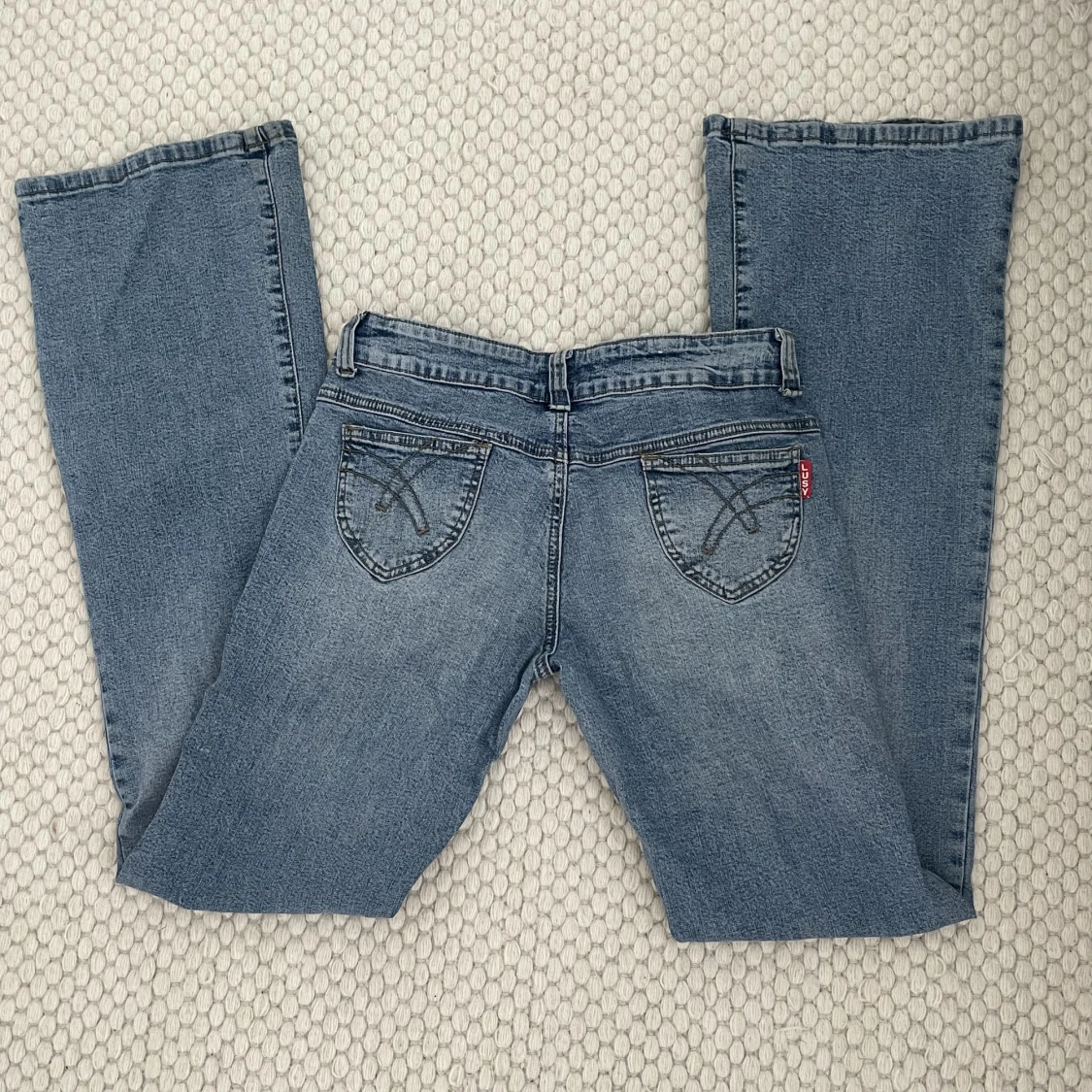 lågmidjade jeans - 91