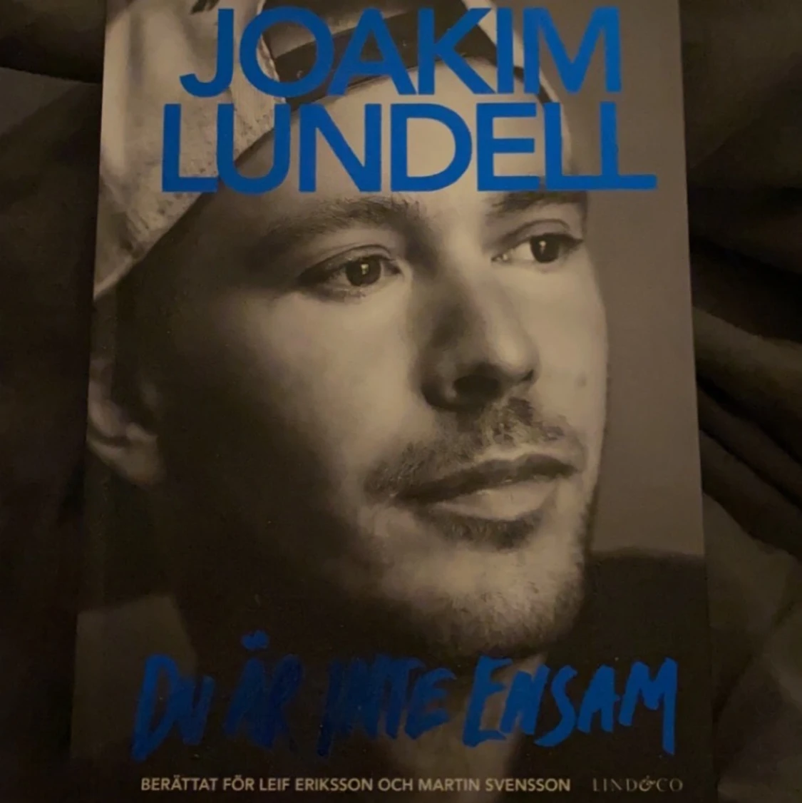 Signerad joakim Lundell bok 