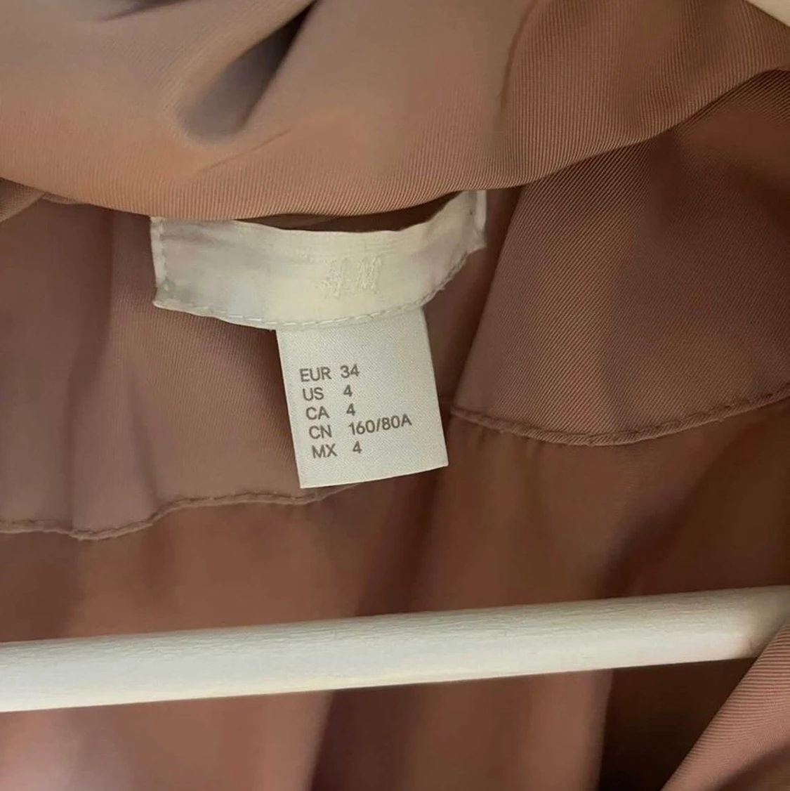 Rosa vinterjacka storlek 34 - 90