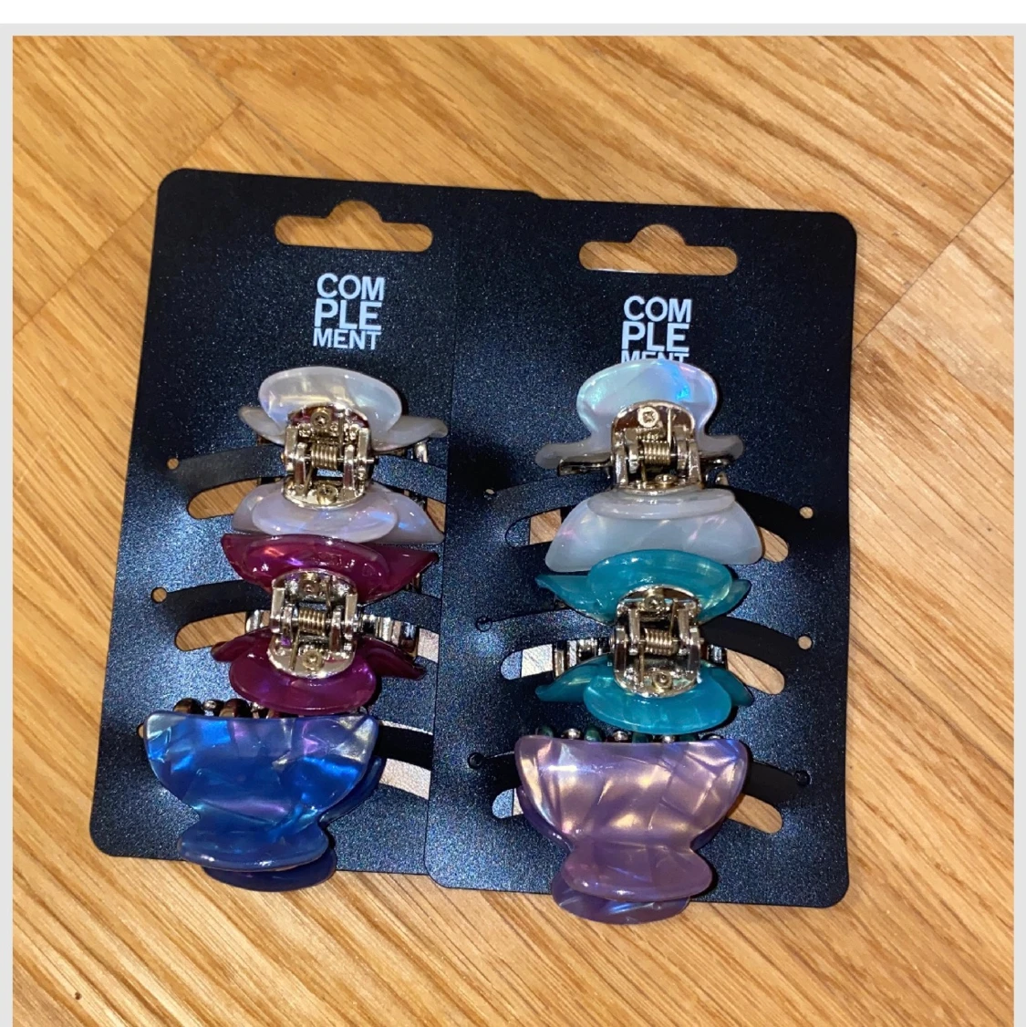 Mini hår klämmor Åhléns 