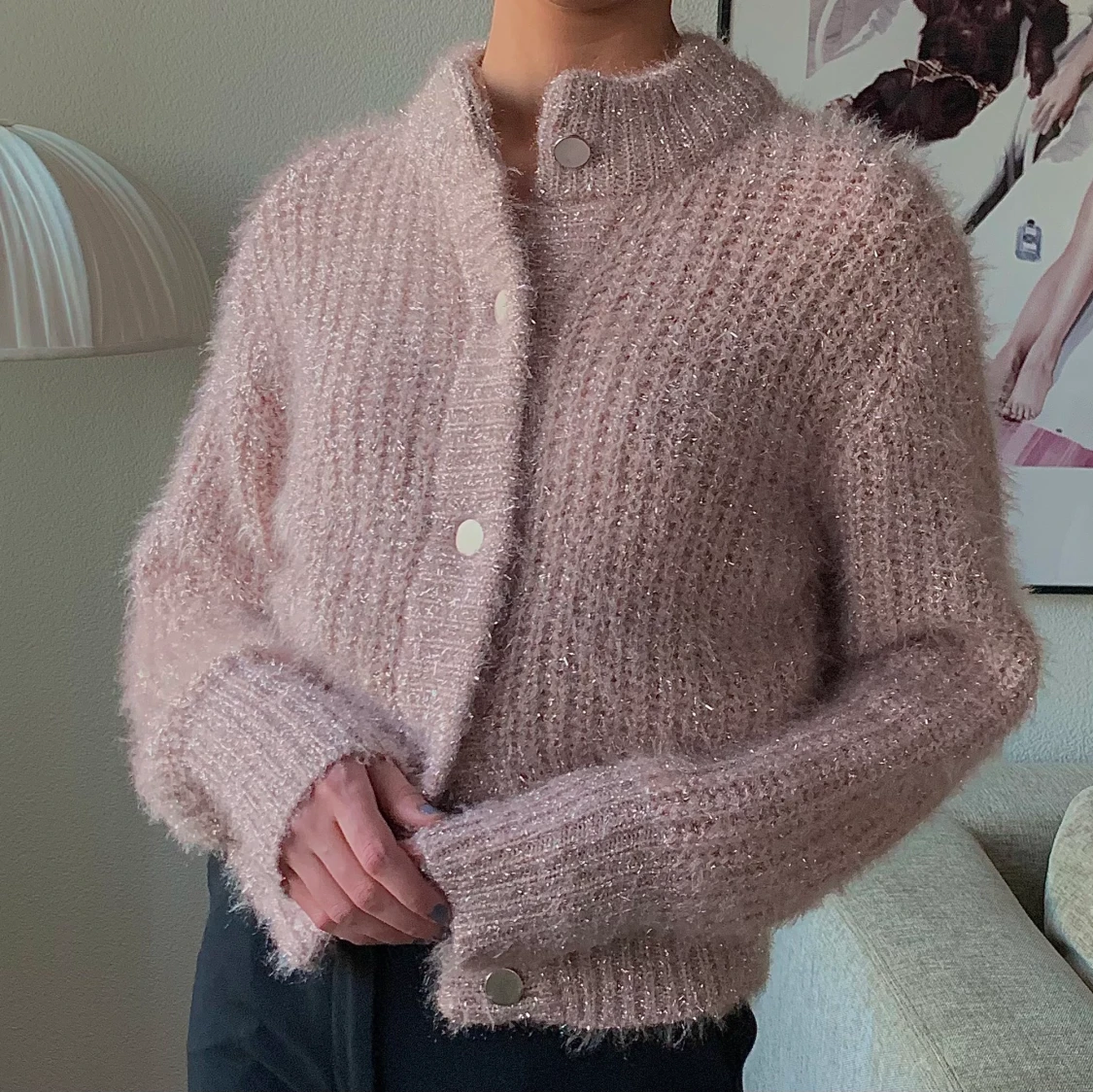 Glittrig tröja - 90