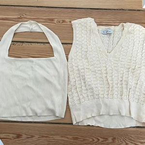 Chiquelle topp - Två toppar i vanilj/beige från från Chiquelle. 90kr för båda, 60kr för en💞🤗 I princip aldrig använt dom. Skicka Pm om ni vill ha fler bilder! 😇