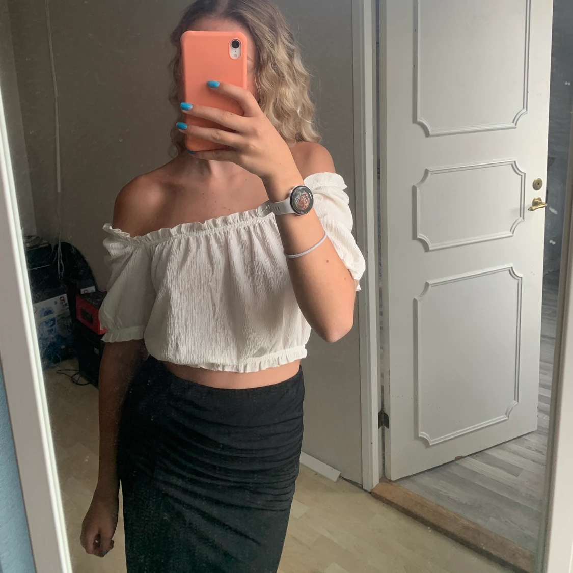 Vit somrig topp - 91