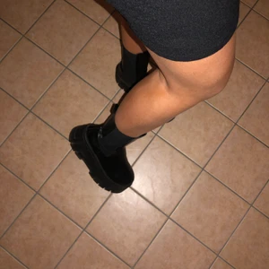 chunky boots - Ett par chunky boots fån asos som jag har köpt för att jag fick inspiration från Angelica blick. Super snygga!! Frakt ingår:) använt några gånger 