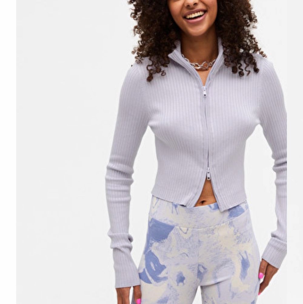 monki ribbed cardigan