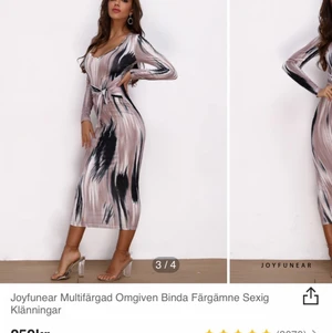 Shein  - Multifärgad klänning från shein strlk s 