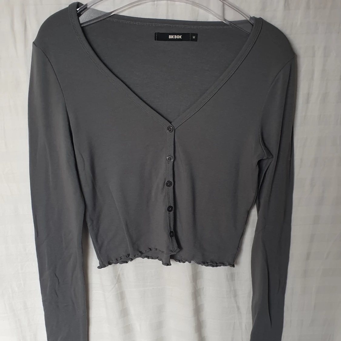 Blågrå Topp/cardigan