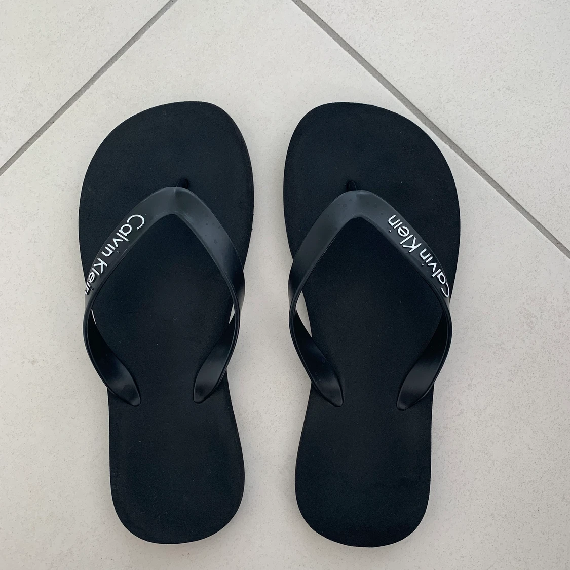 Calvin Klein flip-flops