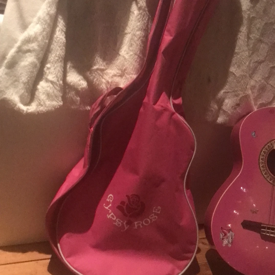 Gypsy rosé gittar med glitter ovanlig - 2