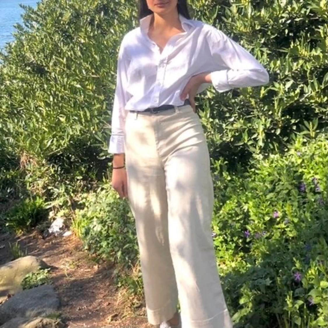 Oversize skjorta, perfekt över bikinin - 91