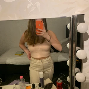 Linne - Beige/rosa linne från h&m i storlek s. Skriv för mer bilder😁