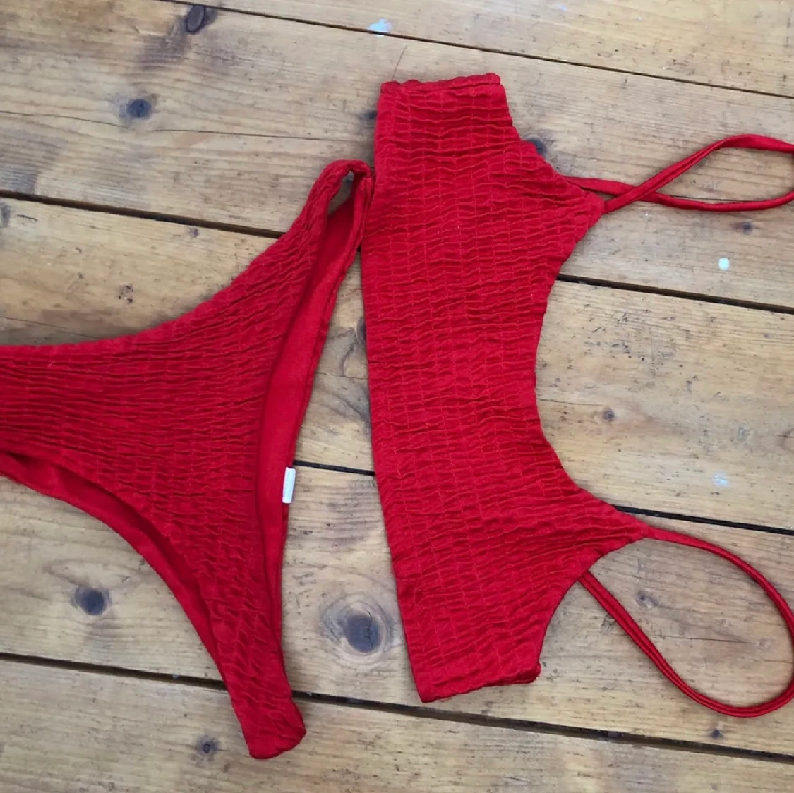 Röd bikini - 90