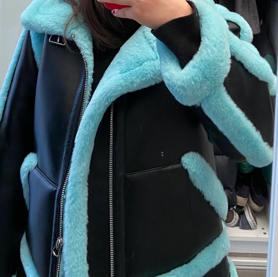 STAND STUDIO sherling jacka   - 91