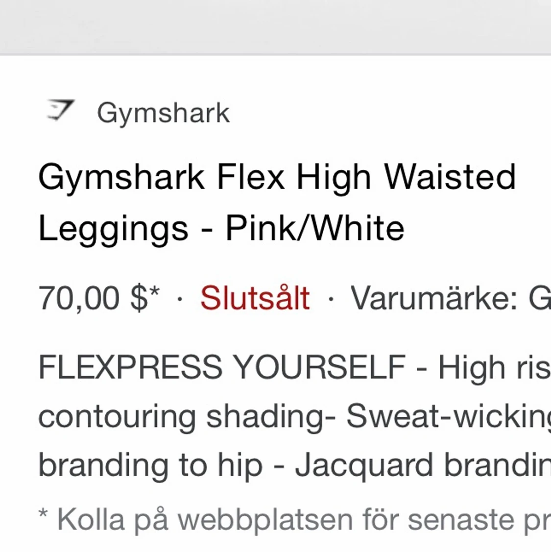 Gymshark tights - 91