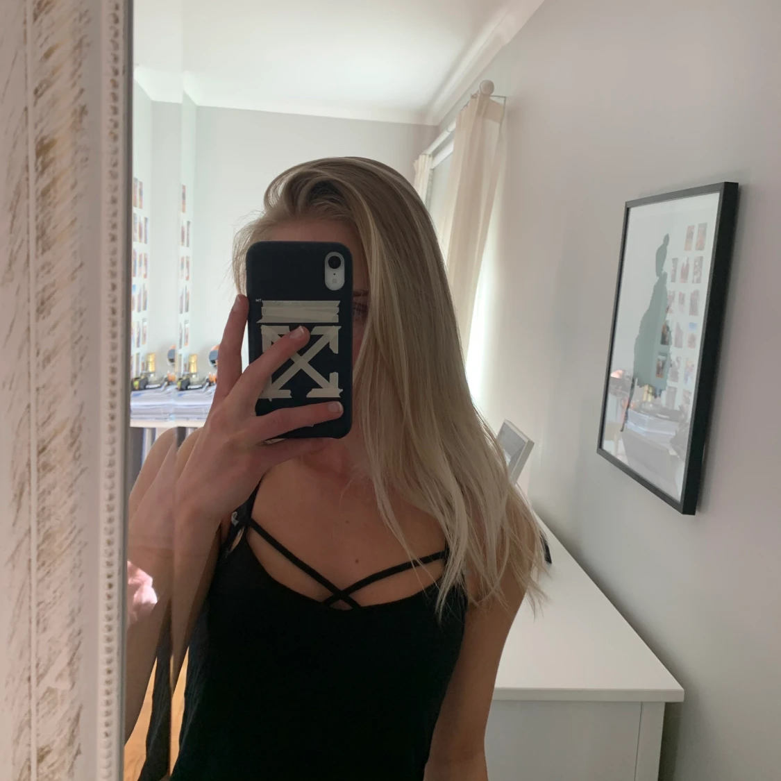 Svart linne från American Eagle strl S - 90